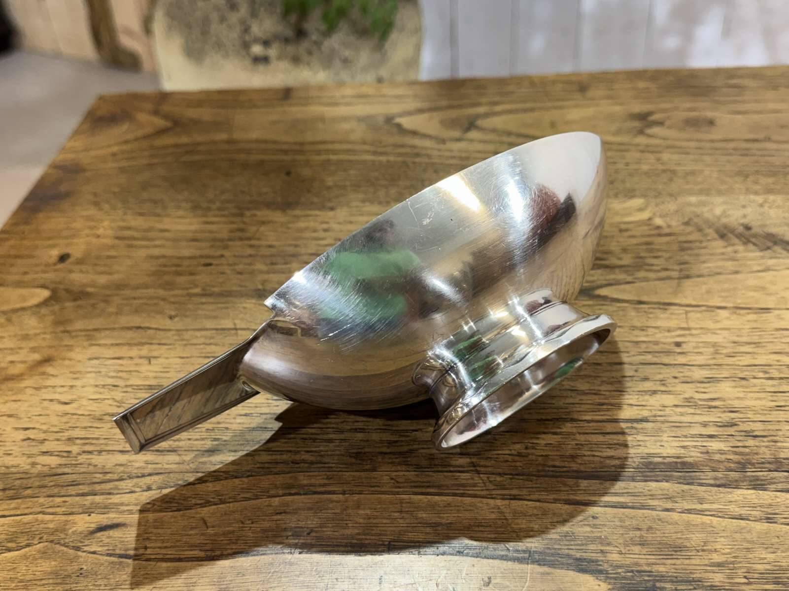 Swan model sauce boat Christofle