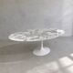 Oval Tulip Marble Table by Saarinen for Knoll - 244 cm