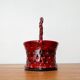 Italian ceramic vase Strawberries by Fratelli Fantullacci for Bitossi, 1960s