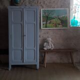 Light blue Parisian wardrobe