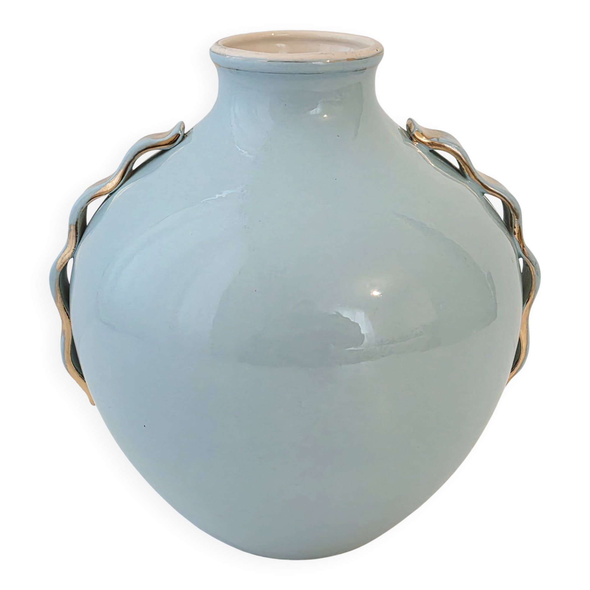 Art Deco Vase Boch Frères la Louvière Keramis 1920