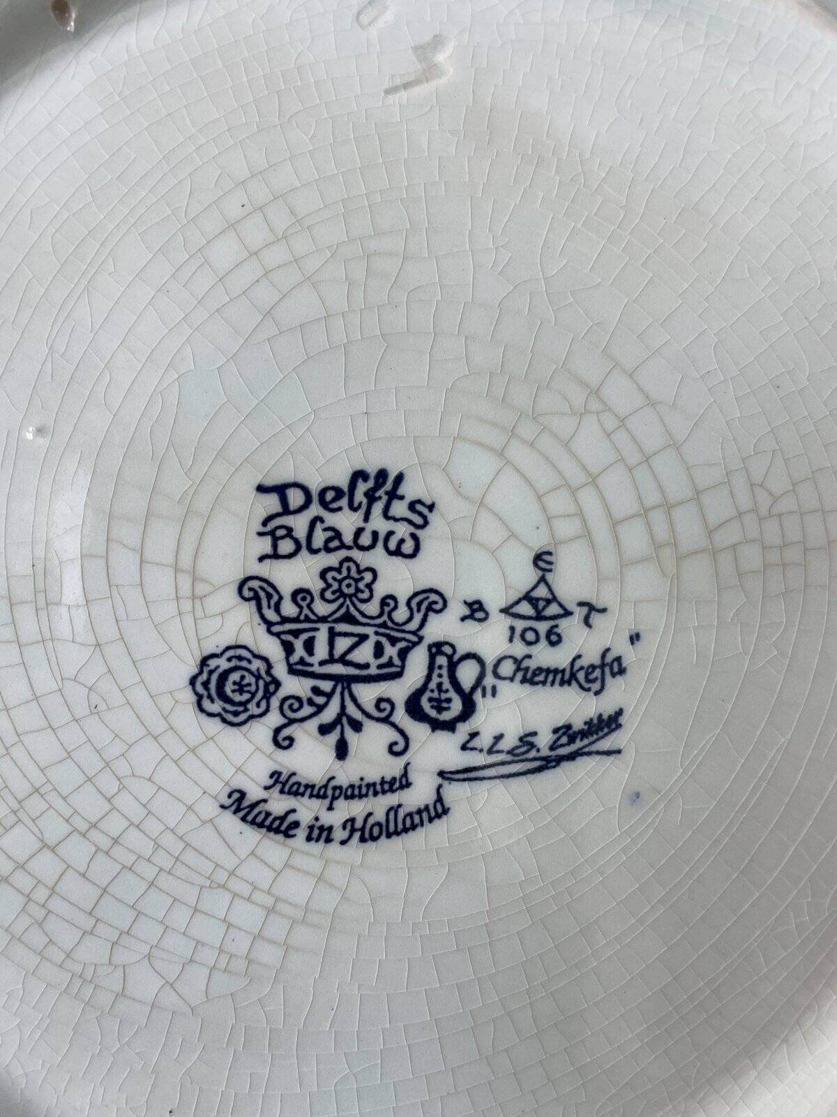 Large Delfts Blauw hanging dish