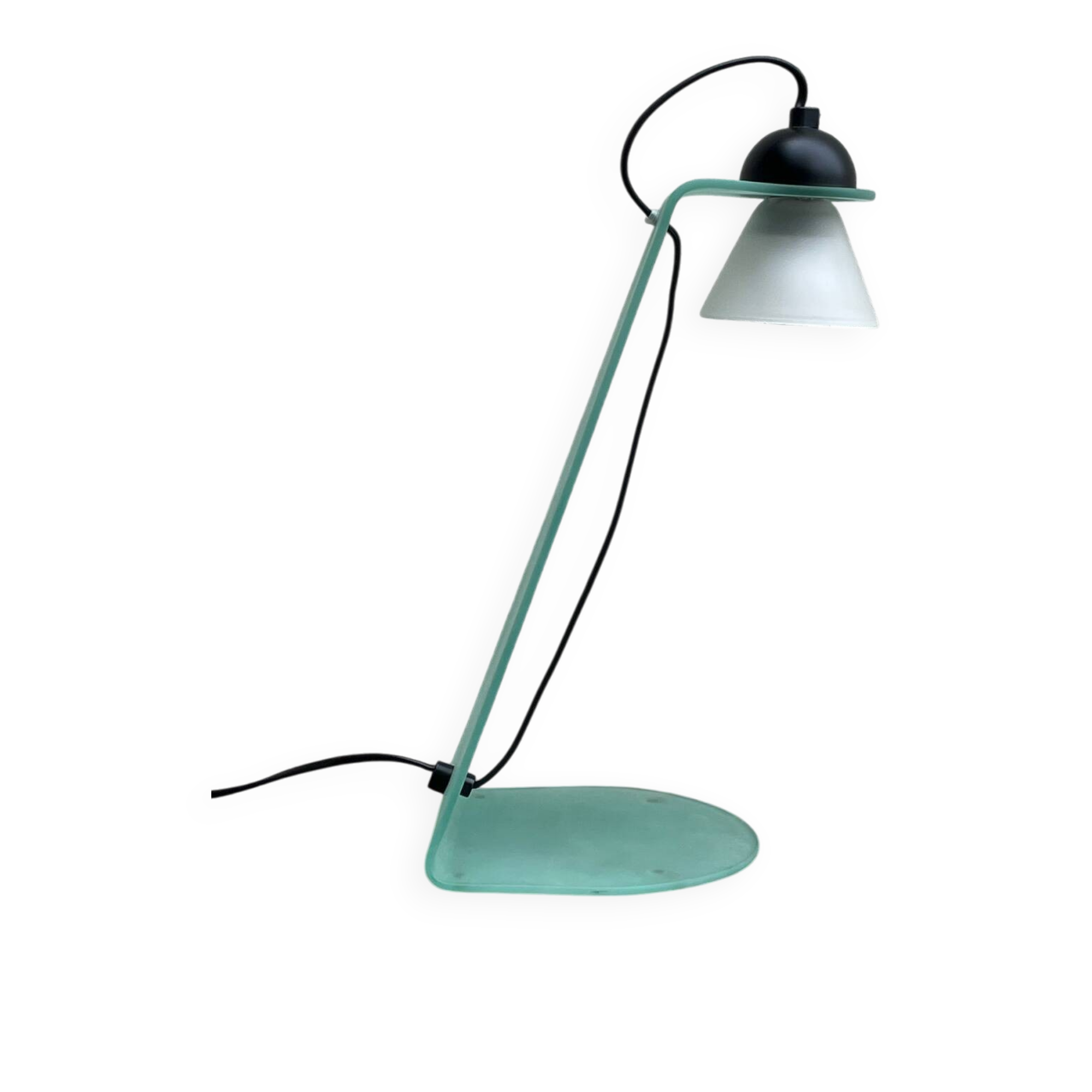 Vintage Habitat glass lamp