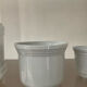 Série de 4 cache pot vintage en céramique