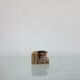 Old wooden candle holder