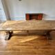 Monastery table Spirito in solid oak - length 280 cm
