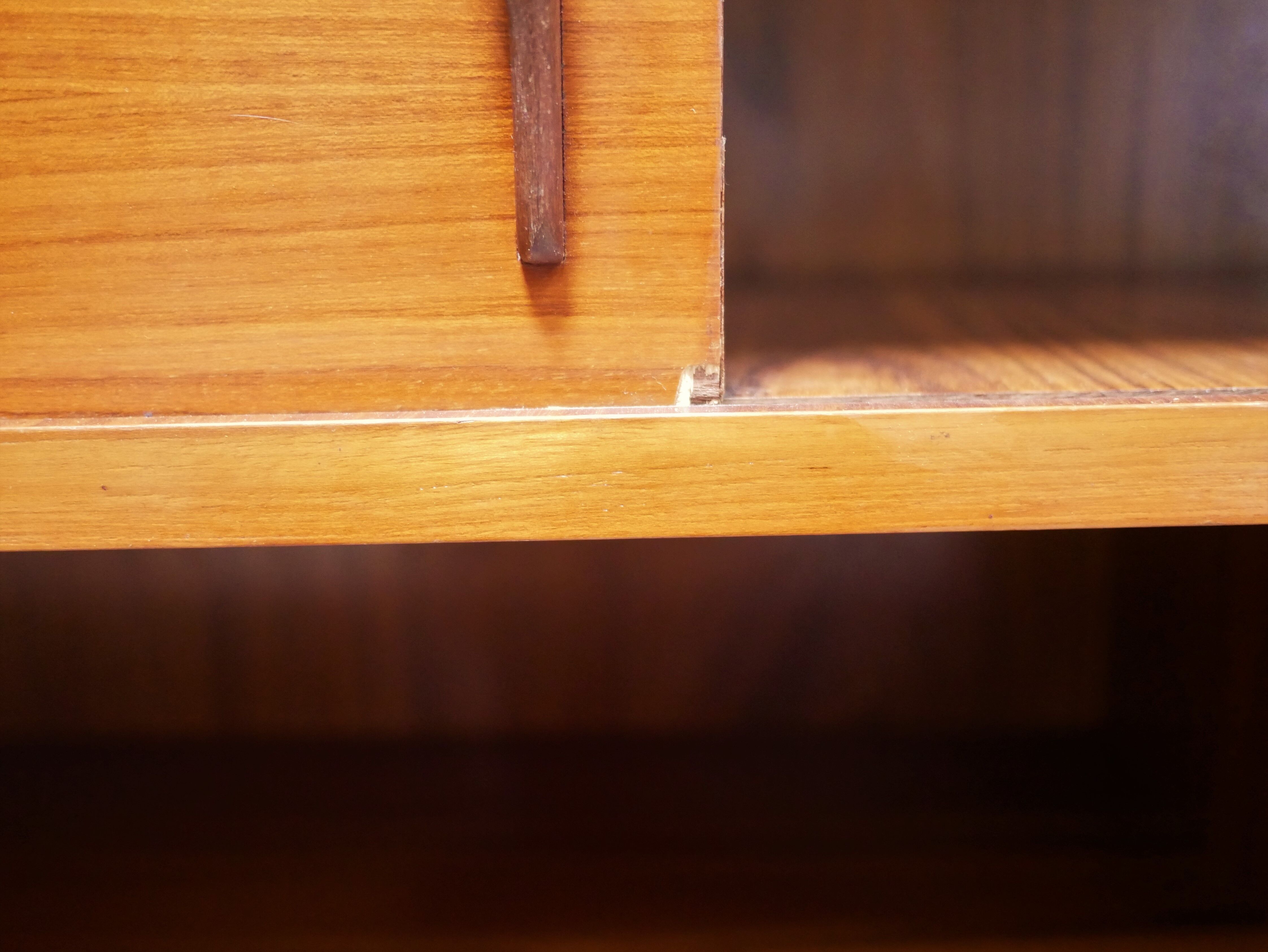 Buffet enfilade haute vintage teak