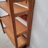 Folding bookseller's shelf bookcase