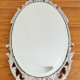 Oval table top face mirror by atsonea