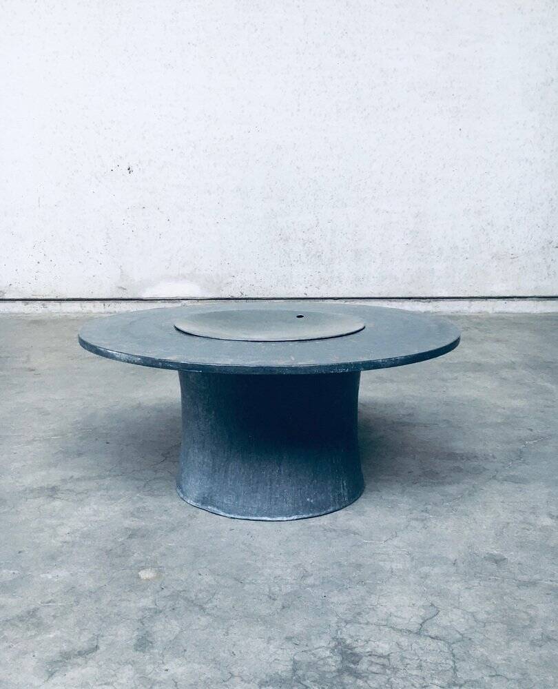 Handmade Folk Art Bar Coffee Table, India, 1970s