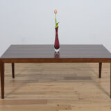 Table basse en palissandre par Severin Hansen pour la menuiserie de meubles Haslev, années 1960