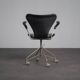 First edition Arne Jacobsen model 3217 office chair for Fritz Hansen, Denmark, 1950s