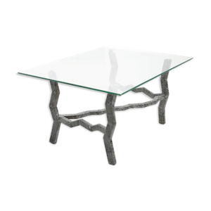 Table basse signée Henri Fernandez