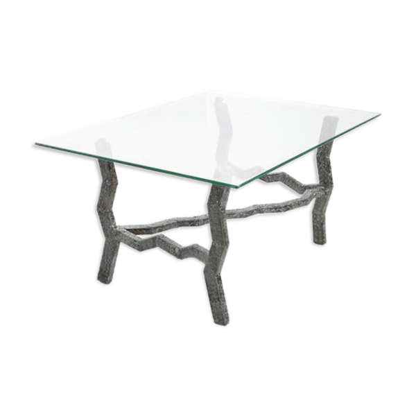 Table basse signée Henri Fernandez