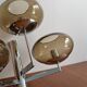 Wall lamp from Sciolari triple chrome and smoked glass