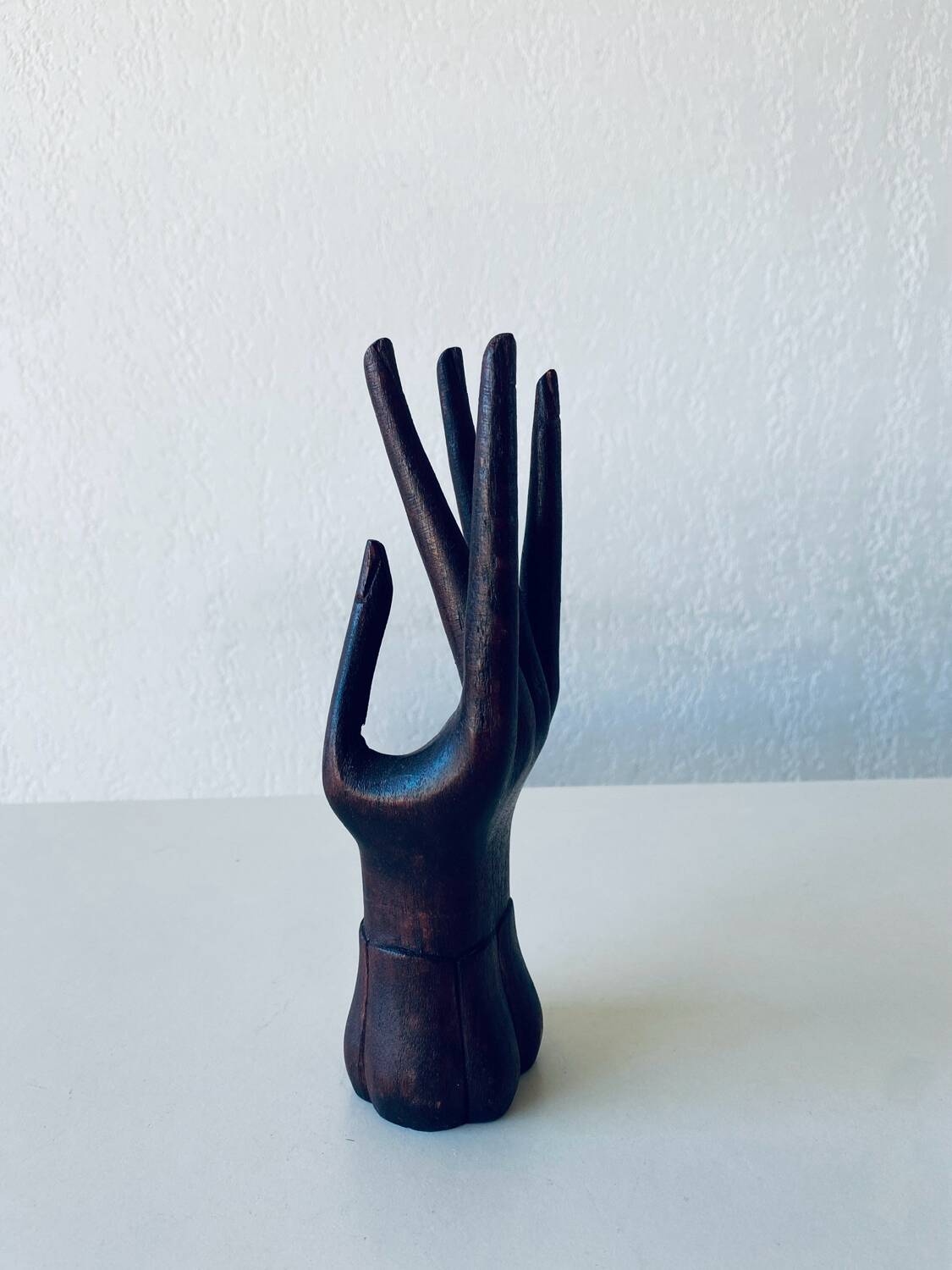 Decorative hand carved wood