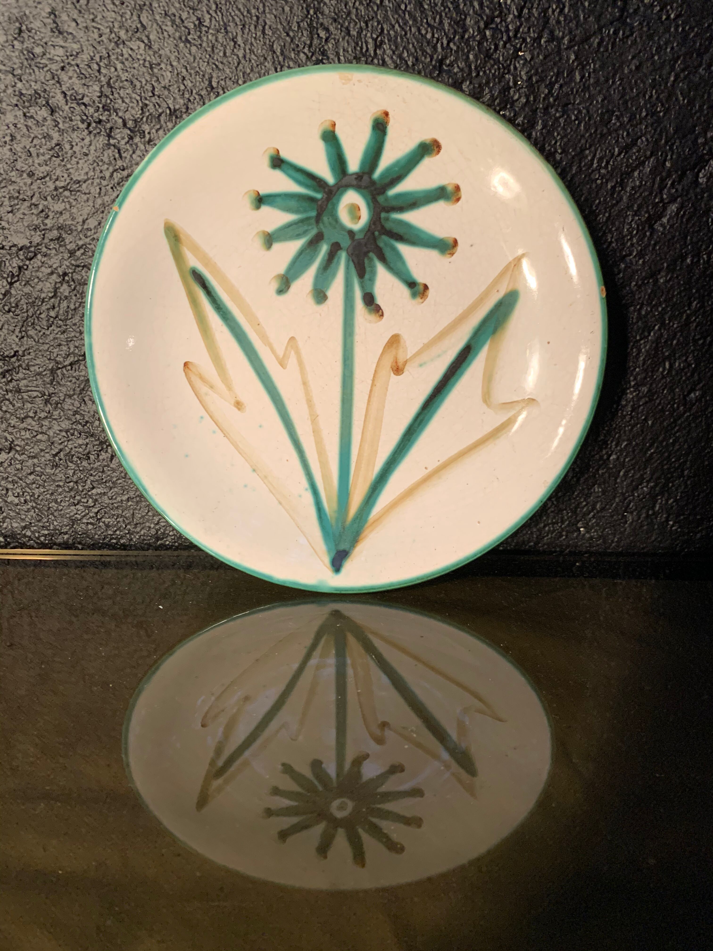 Robert Picault ceramic plate, 1960s