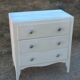 Commode vintage 3 tiroirs des années 50