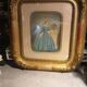 Pastel gilded frame gold leaf nineteenth