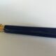 Antique cake service in metal and blue bakelite