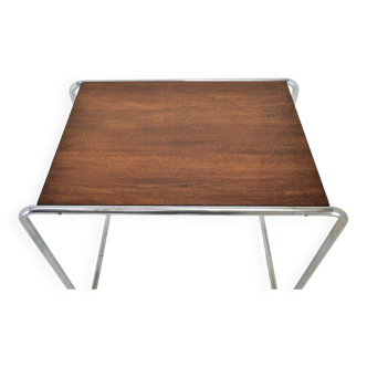 Table Bauhaus Chromée par Marcel Breuer pour Mucke Melder, 1930s