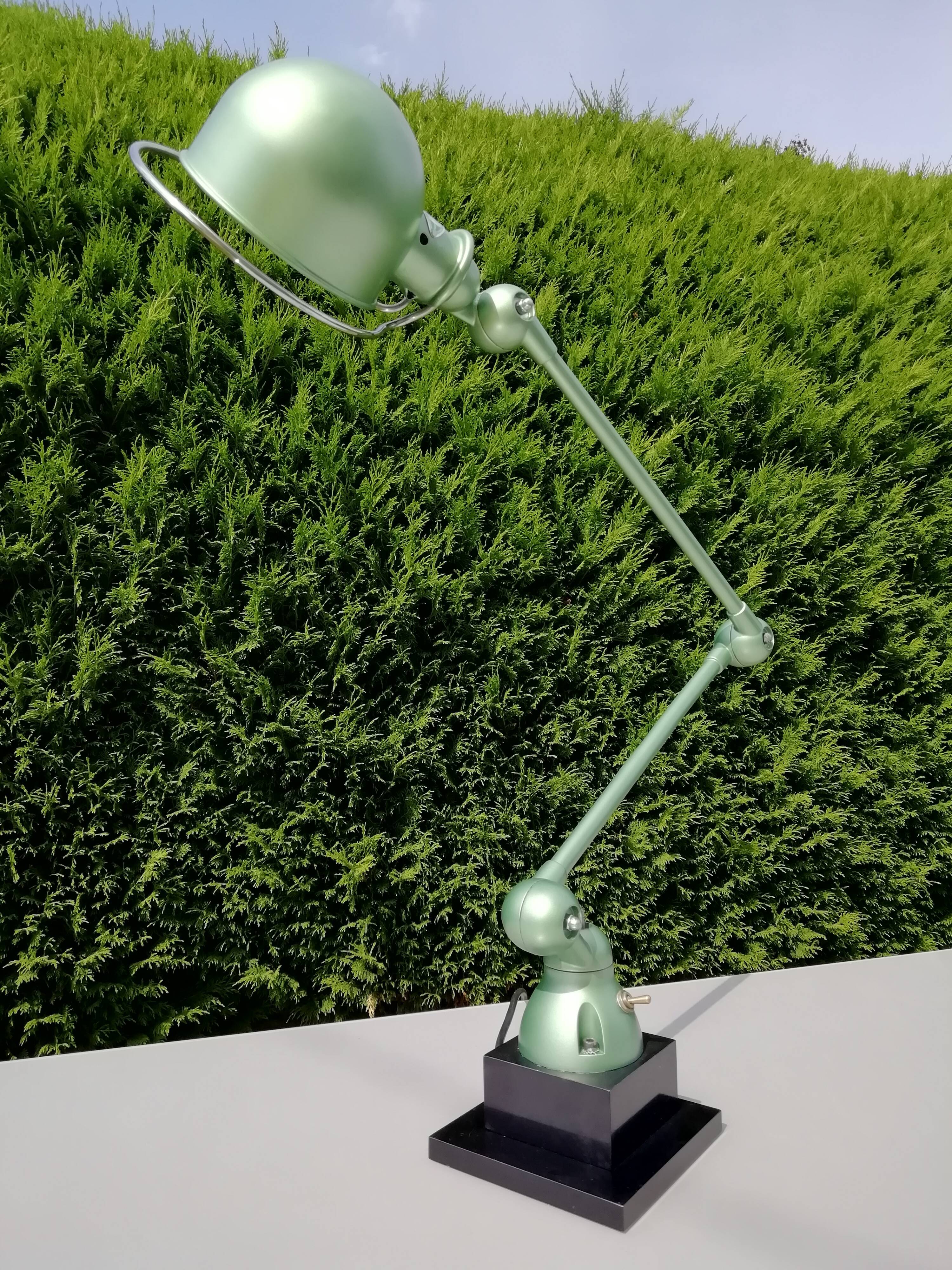 Lampe jielde 2 bras originale domecq lyon industrielle