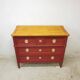 Vintage cherry wood commode refurbished - Delivery available throughout France.