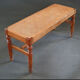 Piano bench in cannage 19th