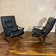 Pair of vintage Westnofa Siesta armchairs by Ingmar Relling 1960.