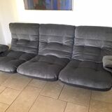 Marsala living room set by Ligne Roset in velvet