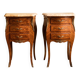 2 tables de chevet de style Louis XV