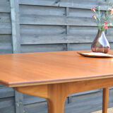 Single extension dining table by McIntosh