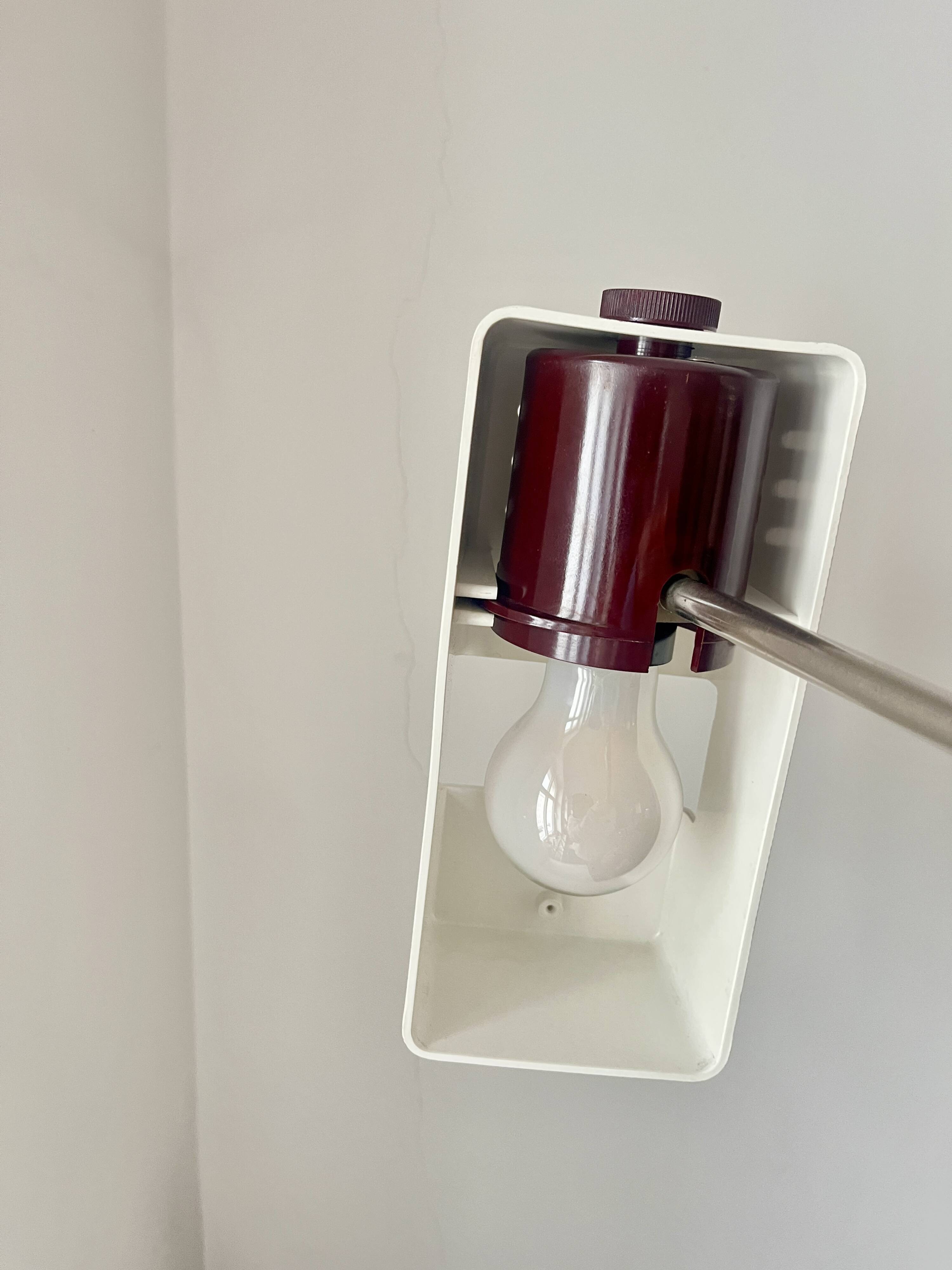 Vintage DDR Desk Lamp Typ 7969, Klaus Musinowski, VEB Dresden, East Germany