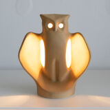 Ceramic owl lamp 70s/80s