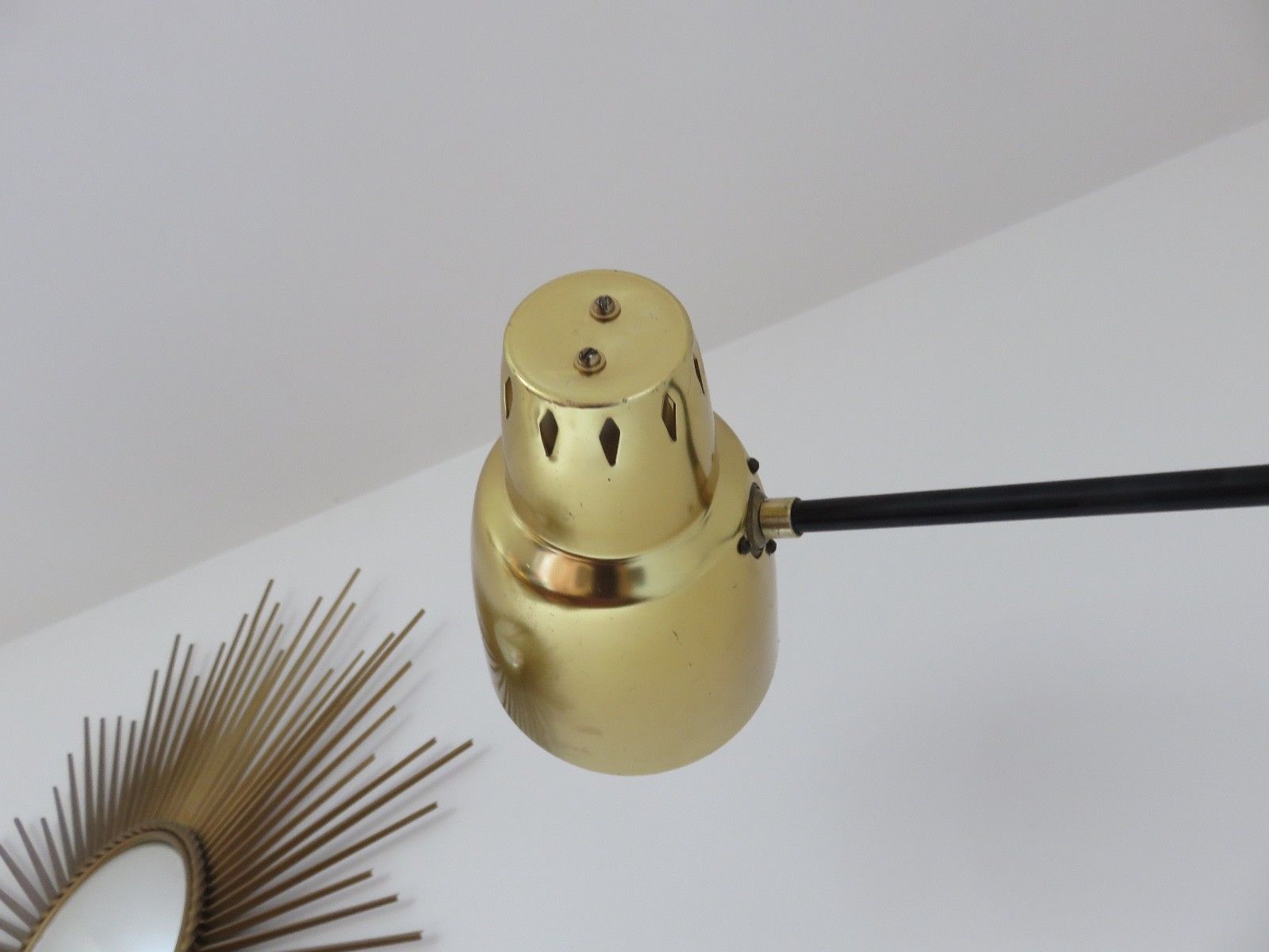 Articulated wall lamp 50s 60s