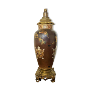 vase en porcelaine de - lampe