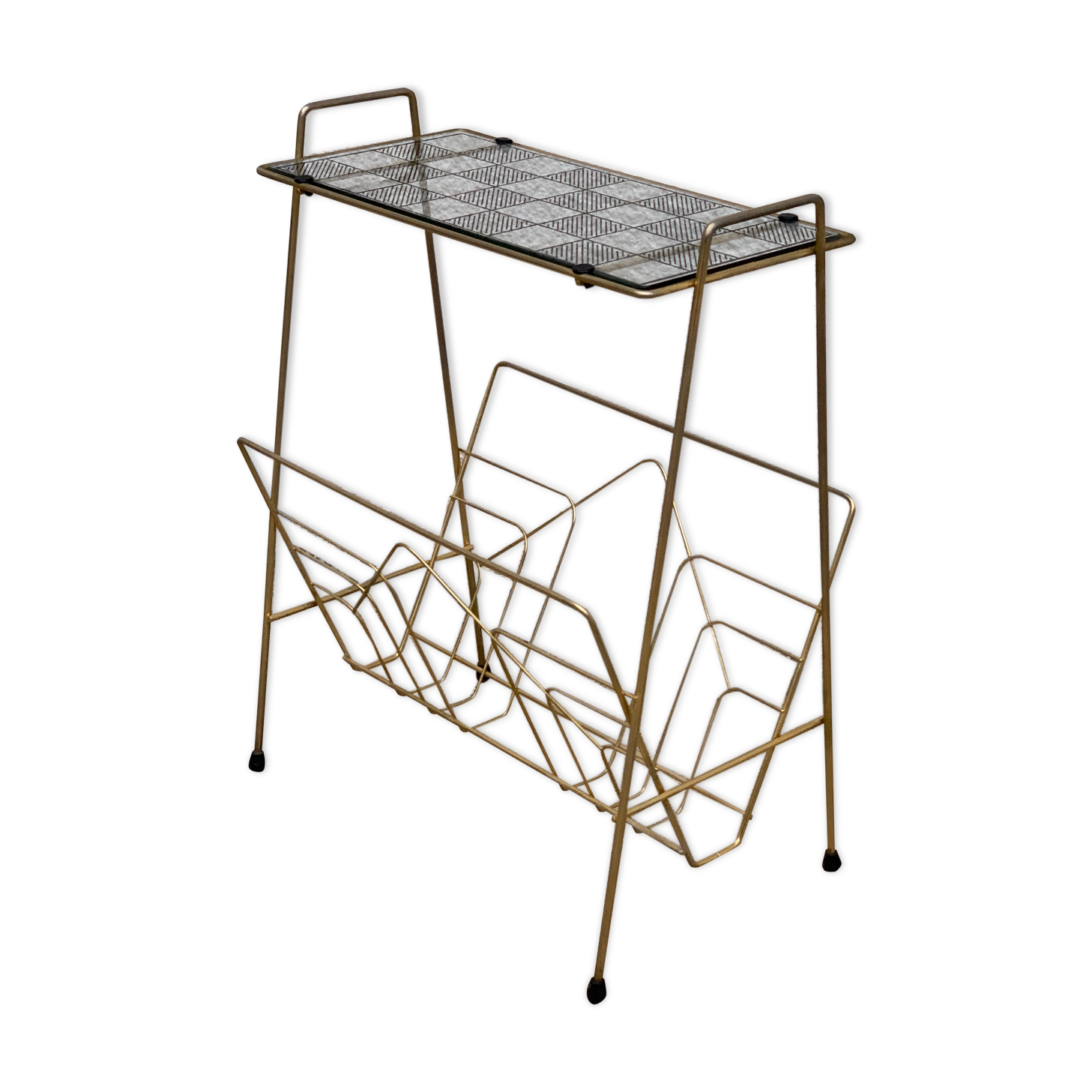 Vintage magazine holder