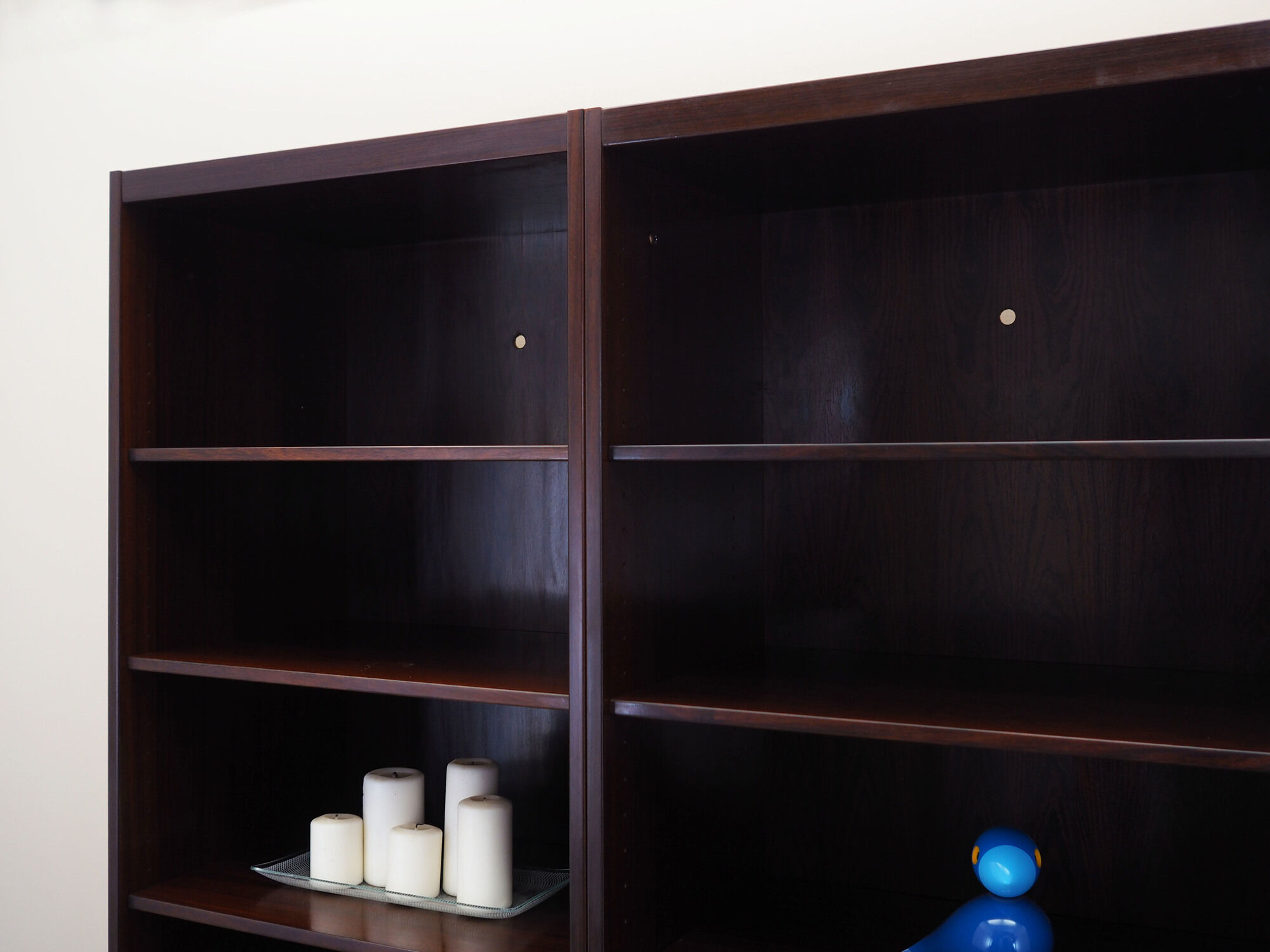 Set of rosewood bookcases, Danish design, 1970s, manufacturer: Omann Jun