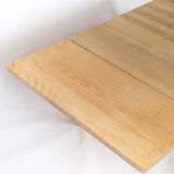 Coffee table of beech wood and with extension leaf of danish design by Rubby Furniture
