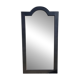 Ancien Miroir noir chapeau de gendarme