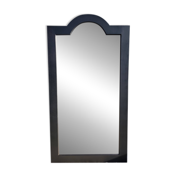 Old black mirror gendarme hat