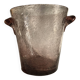 Biot mouth-blown glass champagne bucket
