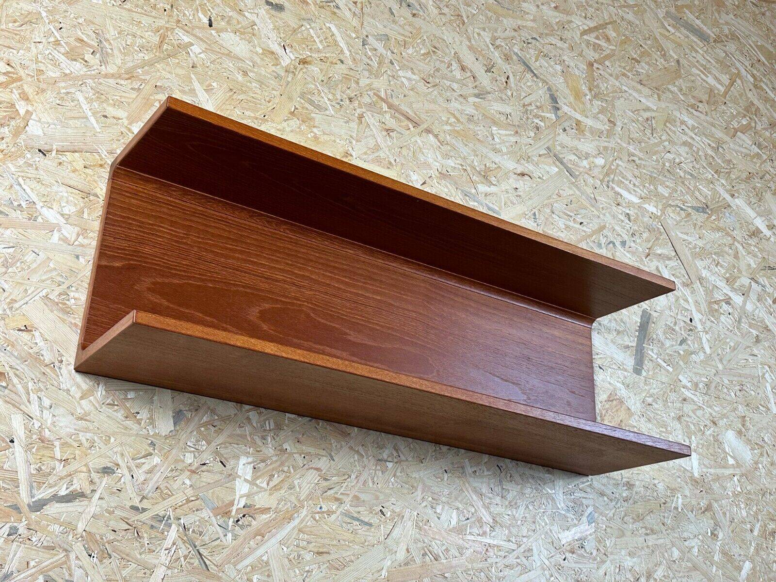 60s 70s étagère murale en teck Pedersen & Hansen Viby J. Denmark Design