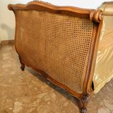 Louis XV bed in cannage