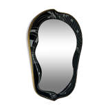 Decorative brass mirror