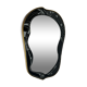 Decorative brass mirror