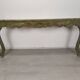 Louis XV style patinated console table
