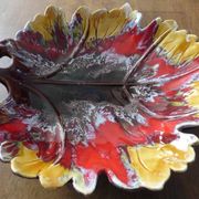 Coupe à fruits en forme de feuille de marque valauris
