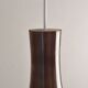 Suspension vintage en verre