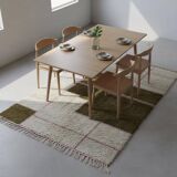 Berber wool rug size 2/3 m